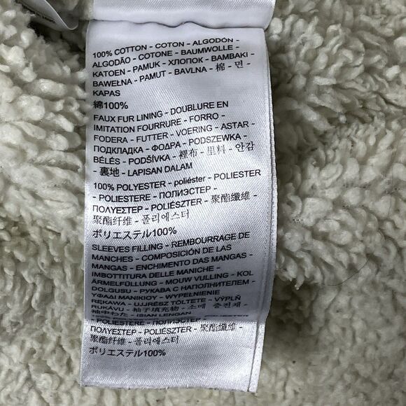 Levis Denim Jacket Mens M Blue Sherpa Lined Trucker Red Tab Western Light Wash - Picture 9 of 13